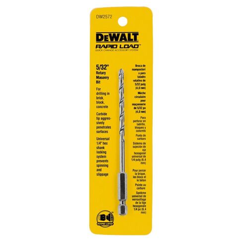 DEWALT DW2572 5/32-Inch Rotary Masonry Bit in Kuwait
