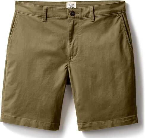 Huckberry Flint and Tinder Men's 365 Chino Short, Stretch Comfort Men's Shorts in Kuwait