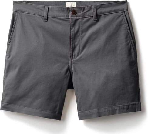 Huckberry Flint and Tinder Men's 365 Chino Short, Stretch Comfort Men's Shorts in Kuwait
