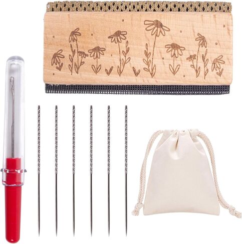Double Sided Cashmere Comb with Snag Repair Tools, Lint Comb, Shaver Lint Scraper, Snag Repair Needles, Sweater Wool Comb Sewing Kit Repair Tool Kits in Saudi Arabia