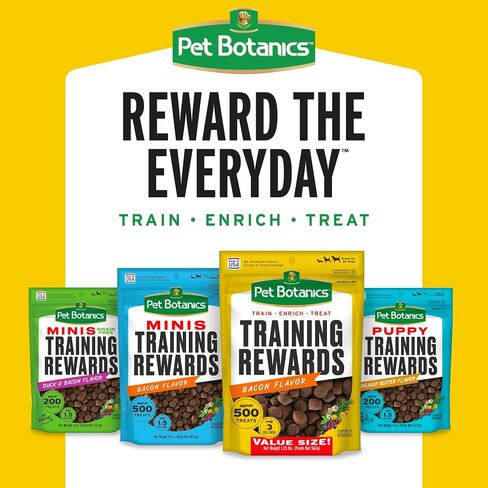 Pet Botanics Training Rewards Soft & Chewy Dog Treats, Bacon, 20 oz Bag in Kuwait