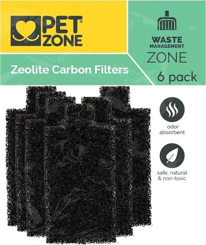 Pet Zone Universal No-Touch Cat Litter & Waste Bags, 12 Pack, Easy Cleanup in Saudi Arabia