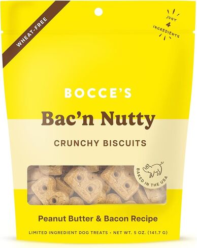 Bocce's Bakery Bedtime Tea Flavor Crunchy Biscuits Dog Treats, 5 oz in Kuwait
