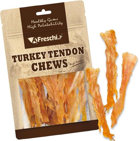 A Freschi srl® All-Natural Turkey Tendon for Dogs, Braided Sticks, 3.5 oz in Saudi Arabia