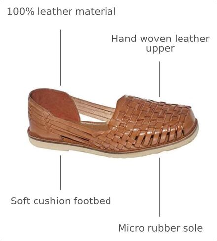 Venetian Women's Hand Woven Leather Huarache Sandal for All-Day Comfort in Kuwait