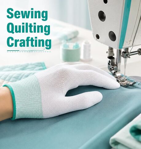 4 Pcs Quilting Gloves for Free-Motion Sewing, Quilting Gloves in Kuwait