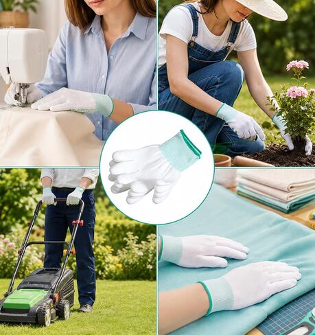 4 Pcs Quilting Gloves for Free-Motion Sewing, Quilting Gloves in Kuwait