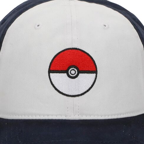 Pokemon Pokeball Adjustable Hat with Pre-Curved Bill in Kuwait
