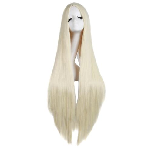 MapofBeauty Harajuku Style Mixed Black/Red Long Straight Cosplay Wig in Kuwait