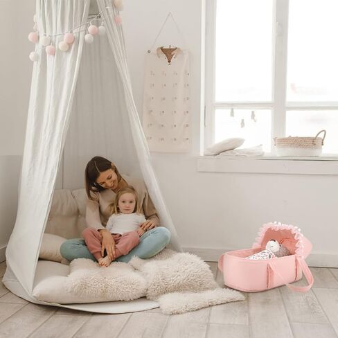 GAGAKU Baby Doll Bassinet Carrier for Dolls up to 12 Inch for Kids Toddlers in Kuwait