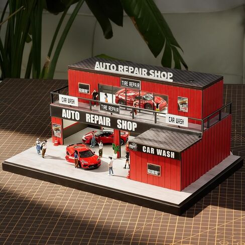 1:64 Container Diorama Kit, DIY Display for Hot Wheels Models in Kuwait