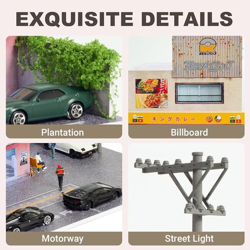 1/64 Scale Cars Display Case for Toy Model Car Display and Storage in Saudi Arabia