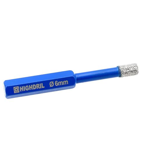 Dry Diamond Tile Drill Bit with Hex Shank,HIGHDRIL Diameter 5pcs 3/5"(14mm) for Porcelain Ceramic Granite Marble Hard Materials Electric Drill Diamond Core Bit in Saudi Arabia