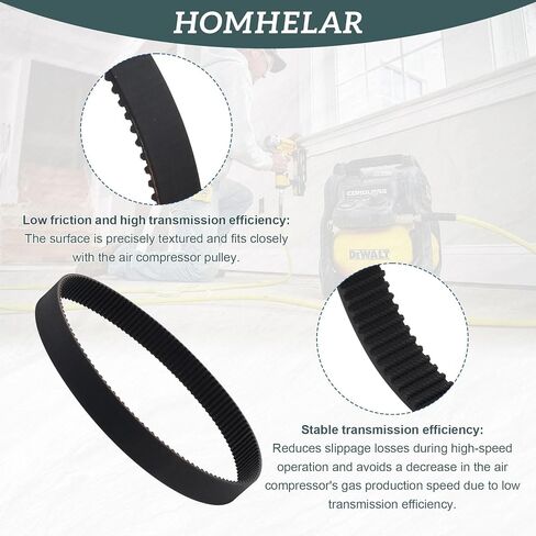حزام توقيت ضاغط الهواء AC-0815 من شركة Thomegoods لاستبدال أرقام الأجزاء CAC-1311, CAC-1342 in Kuwait