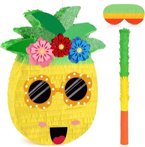 Boombox Pinata with Stick Blindfold 80s Hip Hop Mexican Pinata Game for Back to the 80s Party Large Radio Gifts 70' Theme Birthday Party Decorations Supplies in Kuwait