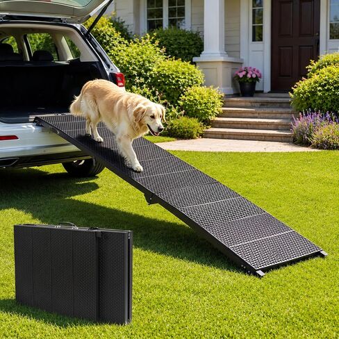 Foldable Dog Ramp for Car, 91 inches Long Portable Ramp for Large Dogs in Saudi Arabia