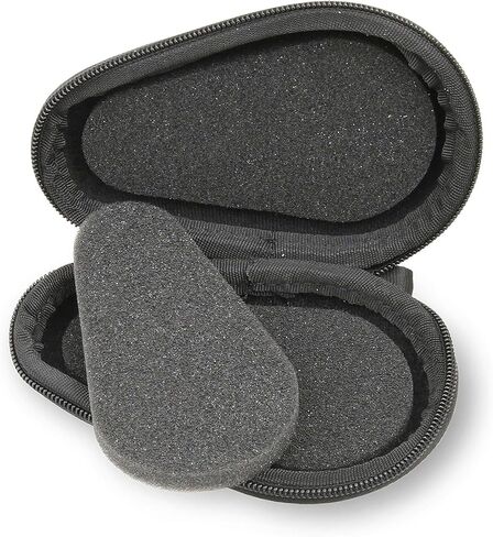 CASEMATIX Protective Watch Travel Case, Travel Watch Case with Rugged Hard Shell, Cushion Foam Interior, Reinforced Zippers & Metal Carabiner - Watch Travel Box for up to 56MM Watches in Kuwait