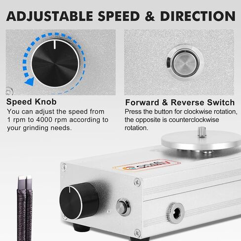 Consfly 4000RPM Engraving Knife Sharpening Machine with 4 Grinding Discs in Kuwait