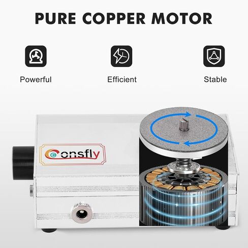 Consfly 4000RPM Engraving Knife Sharpening Machine with 4 Grinding Discs in Kuwait