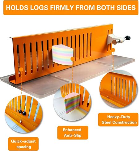 Bandsaw Log Milling Sled, Heavy-Duty Steel Log Clamp for Bandsaw Mill in Kuwait