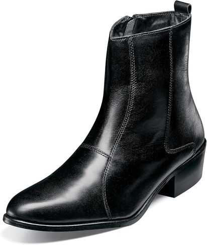Stacy Adams Men's Santos Plain-Toe Side Zipper Boot in Saudi Arabia
