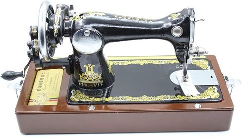 Hand sewing machine, Sewing Machine Manual,Hand Crank Sewing Machine with crank handle Manual Mending For Bags/Clothes/Quilts/Coats in Kuwait