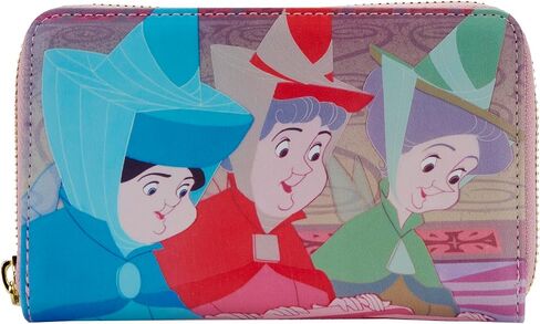 Loungefly Disney Sleeping Beauty Zip Around Wallet Sleeping Beauty One Size in Kuwait