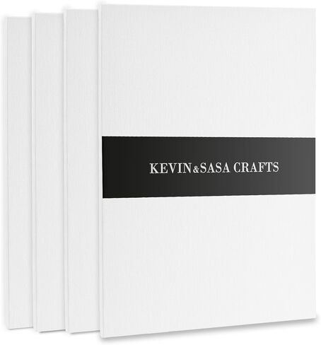 Canvas Boards for Painting 4 Pack 8x10 Inch Blank Canvas Panels in Kuwait
