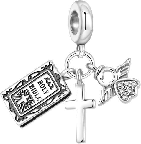 CYCUFF 925 Sterling Silver Charms Suitable for Charm Necklaces, Bracelet Pendants Beads Jewellery Gift for Women Girls in Kuwait