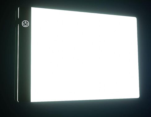 Small A5 Ultra-Thin Portable LED Tracing Light Box Dimmable Tracer Pad Board Universal USB Powered Adjustable Brightness for Artists Drawing Sketching Trace Animation Artcraft 5d Diamond Painting in Kuwait