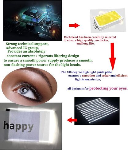 Small A5 Ultra-Thin Portable LED Tracing Light Box Dimmable Tracer Pad Board Universal USB Powered Adjustable Brightness for Artists Drawing Sketching Trace Animation Artcraft 5d Diamond Painting in Kuwait