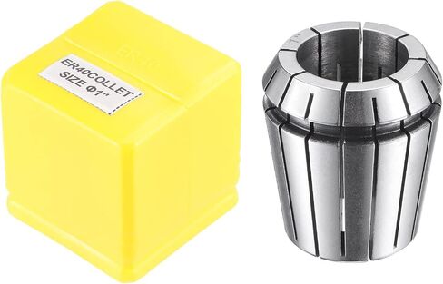 Uxcell ER40 أسطوانة معدنية 1/2 "ظرف لآلة النقش باستخدام الحاسب الآلي أداة طحن المخرطة in Kuwait