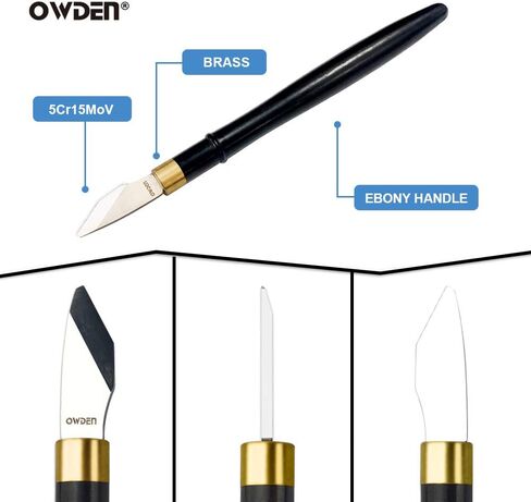 OWDEN Precision Leather Carving and Cutting Knife,Leather tool. in Kuwait