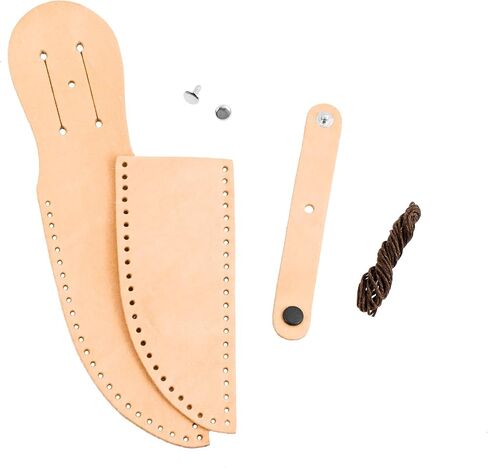 Realeather Knife Sheath Kit, Natural in Kuwait