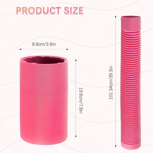 3 Packs Pet Fun Tunnels, Small Animal Tunnel, Foldable Plastic Hamster Tunnel, Tube Pets Hideaway, Pet Mouse Training Hideout Tunnels for Guinea Pigs, Chinchillas, Rats, Ferrets, Dwarf Rabbits in Saudi Arabia