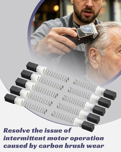 Carbon Brush Fit for Oster A5 Classic 76 Hair Clipper 10Pcs in Kuwait