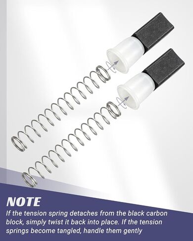 Carbon Brush Fit for Oster A5 Classic 76 Hair Clipper 10Pcs in Kuwait