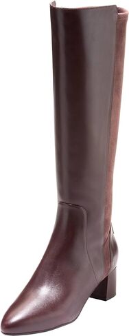 Cole Haan Women's The Go-to Block Heel Tall Boot 45mm Fashion in Saudi Arabia