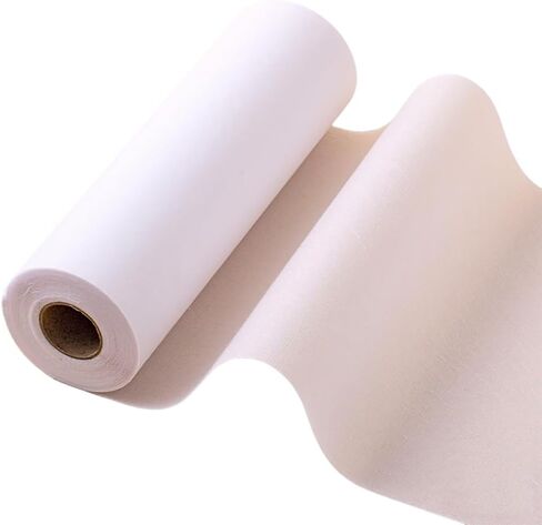Heavy Weight White Iron-On Non-Woven Fusible Interfacing for Sewing:11.2 Inch x 10 Yard Heavy Weight Non-Woven Interfacing Iron On Polyester Single-Sided Interfacing for DIY Crafts Supplies, in Kuwait