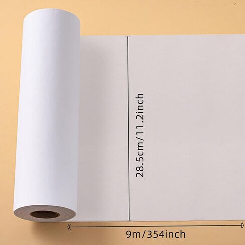 Heavy Weight White Iron-On Non-Woven Fusible Interfacing for Sewing:11.2 Inch x 10 Yard Heavy Weight Non-Woven Interfacing Iron On Polyester Single-Sided Interfacing for DIY Crafts Supplies, in Kuwait