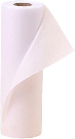 Heavy Weight White Iron-On Non-Woven Fusible Interfacing for Sewing:11.2 Inch x 10 Yard Heavy Weight Non-Woven Interfacing Iron On Polyester Single-Sided Interfacing for DIY Crafts Supplies, in Kuwait