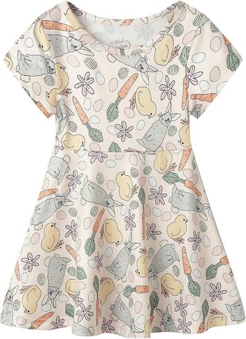 Mud Kingdom Little Girls Twirly Skater Dress for School Party Summer A-Line in Saudi Arabia