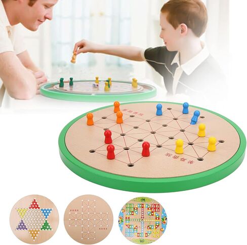 Wooden Sudoku Puzzle Game, 5 in 1 Multifunctional in Kuwait