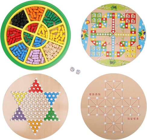 Wooden Sudoku Puzzle Game, 5 in 1 Multifunctional in Kuwait