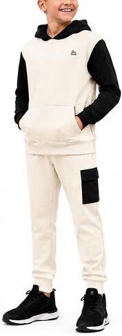 RBX Boy's Jogger Set - 2 Piece Fleece Sweatsuit Kids Clothing Set (Size: 2T-12) in Kuwait