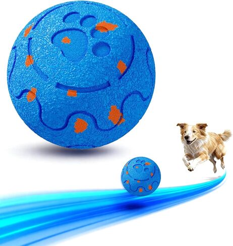 Interactive Smart Dog Toy, Automatic Moving, Bouncing Ball, E-TPU Material in Kuwait