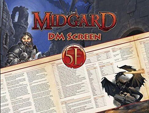 Midgard Dragoncoil Mountains Screen (5E) SW, THE DRAGON EMPIRE AND THE SOUTH in Kuwait