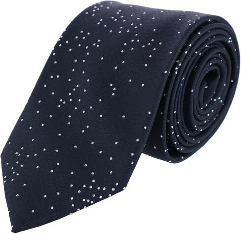 Trafalgar Men's Mystere Metallic Polka Dot Silk Necktie in Kuwait