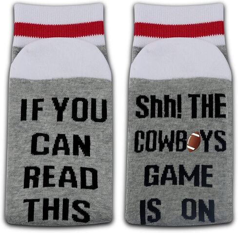 2 PAIRS American Football Gift Socks Football Fans Gift Funny Birthday Gift Novelty Football Socks in Kuwait