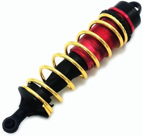 Steel Front and Rear Shock Springs 85mm Gold for Arrma 1/7 Fireteam 1/8 Kraton in Kuwait